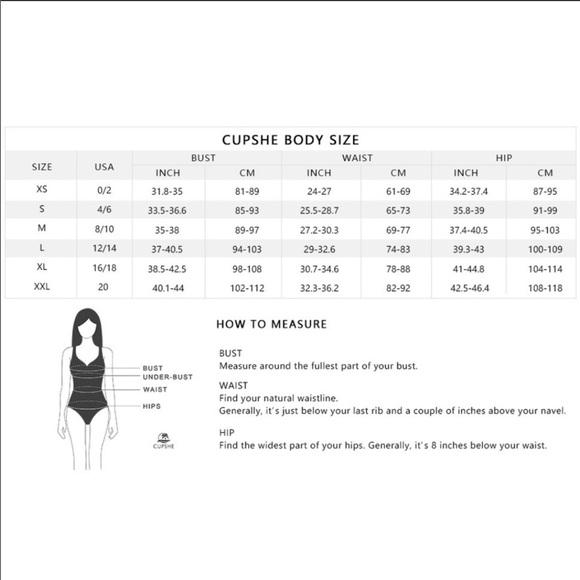 CUPSHE Color block One Piece - Picture 14 of 14